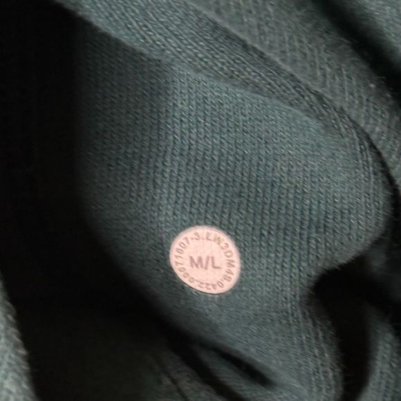 Lululemon Scuba Oversized 1/2 Zip Hoodie LW3DM4S M/L - Picture 3 of 3